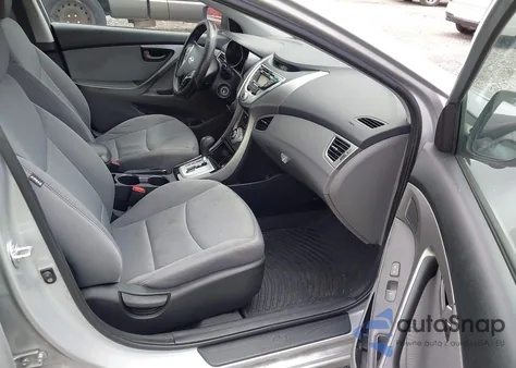 2012 Hyundai Elantra Gls из США, поврежденный, VIN 5NPDH4AE0CH086252